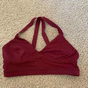 Lululemon Sports Bra Red